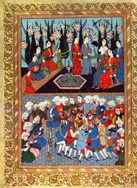 From the album of Sultan Ahmet I. 